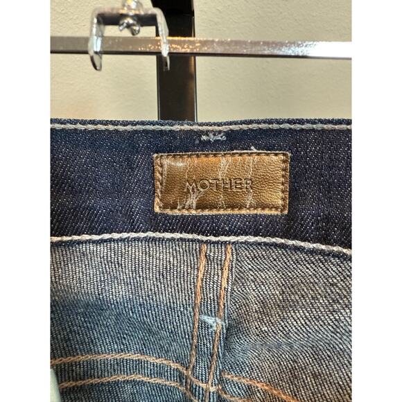 $258 MOTHER Jeans The Rascal in Love Potion #9 Size 24 - Picture 3 of 6
